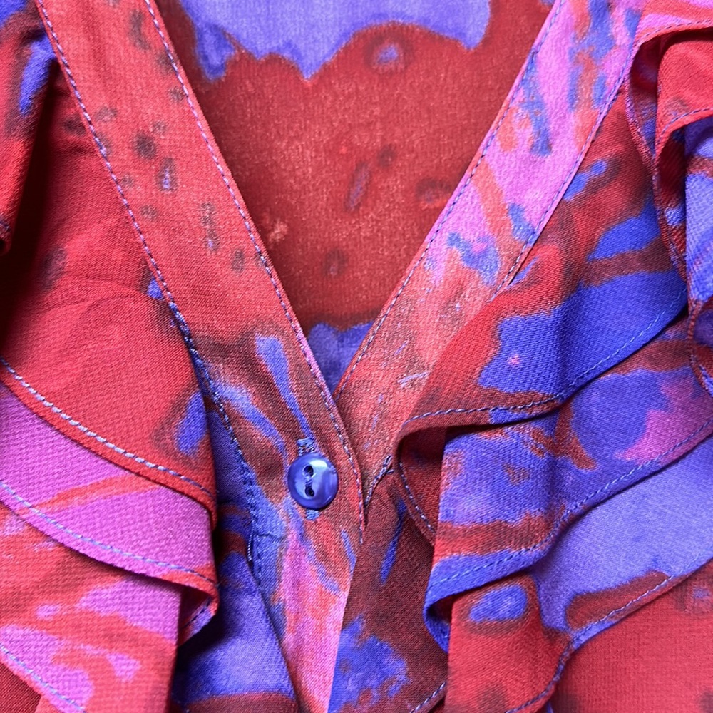 Beautiful Multicolor Blouse - image 3